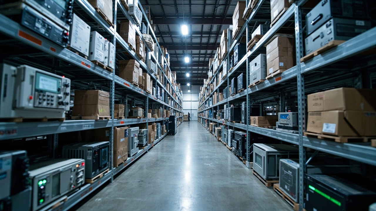 Industrial distribution center in Mexico